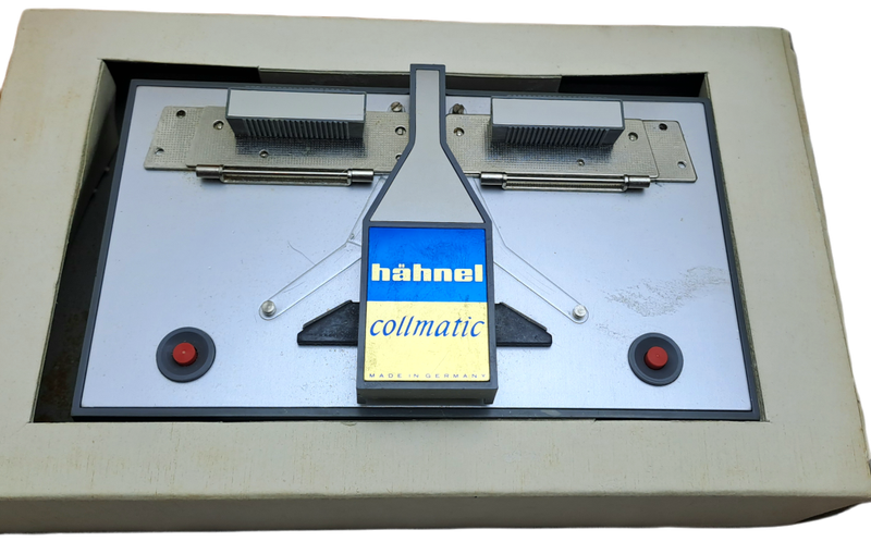A Vintage Hahnel Collmatic German Made Motor Super 8 Film Splicer-Boxed