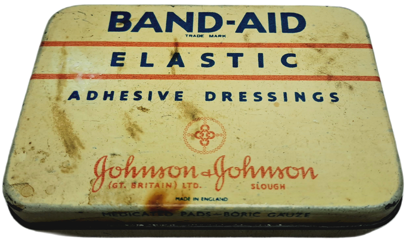 3 x Vintage Tins - Bell`s 3 Nuns Tabacco-Singleton`s Snuff-Johnson&Johnson Band aid