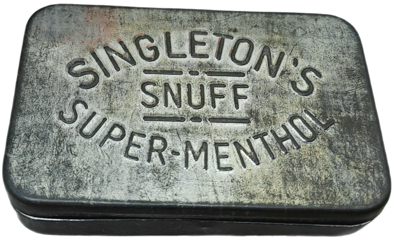 3 x Vintage Tins - Bell`s 3 Nuns Tabacco-Singleton`s Snuff-Johnson&Johnson Band aid