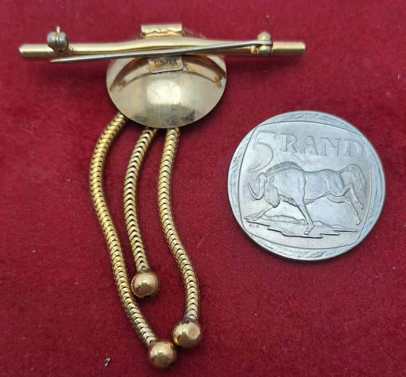Vintage Forstner Signed 1/20 12kt Gold Filled Pin Brooch