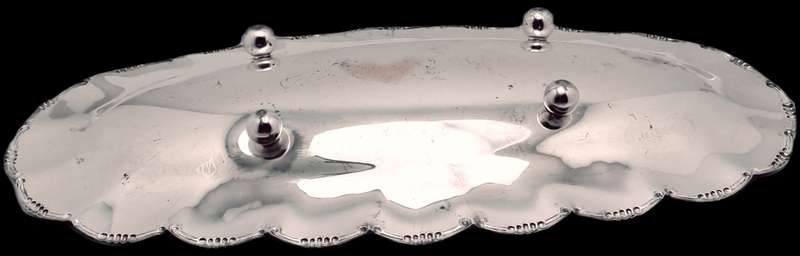 Vintage Silver plated  Tray 3cm high x 29,5cm x 15cm