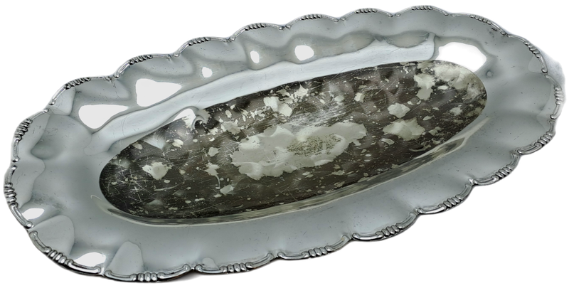 Vintage Silver plated  Tray 3cm high x 29,5cm x 15cm