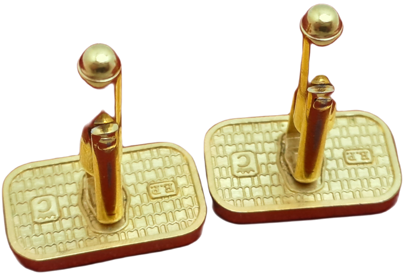 A Pair of Vintage M&R ENGINEERING Cufflinks - No Box
