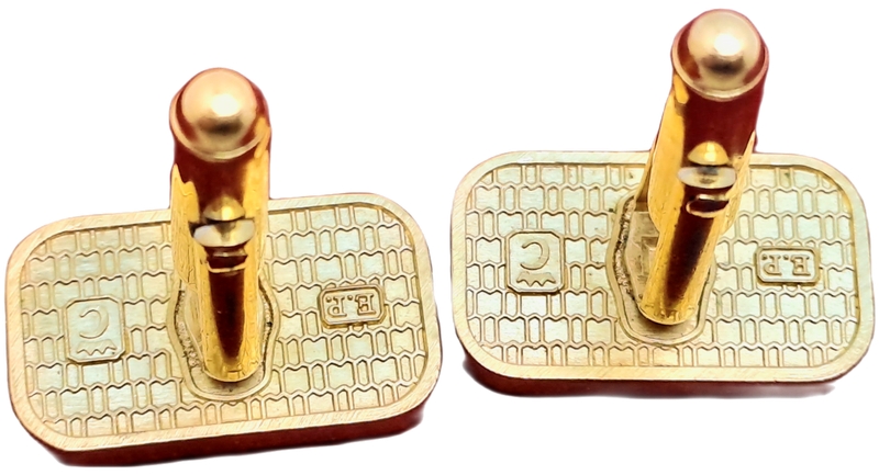 A Pair of Vintage M&R ENGINEERING Cufflinks - No Box
