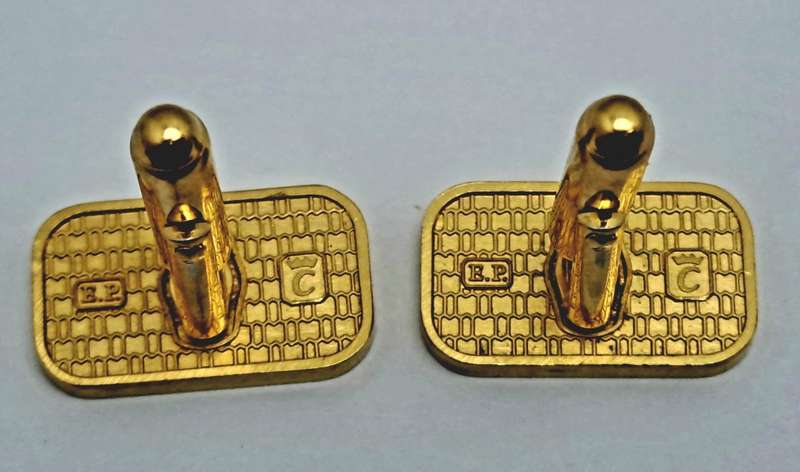 A Pair of Vintage M&R ENGINEERING Cufflinks - No Box