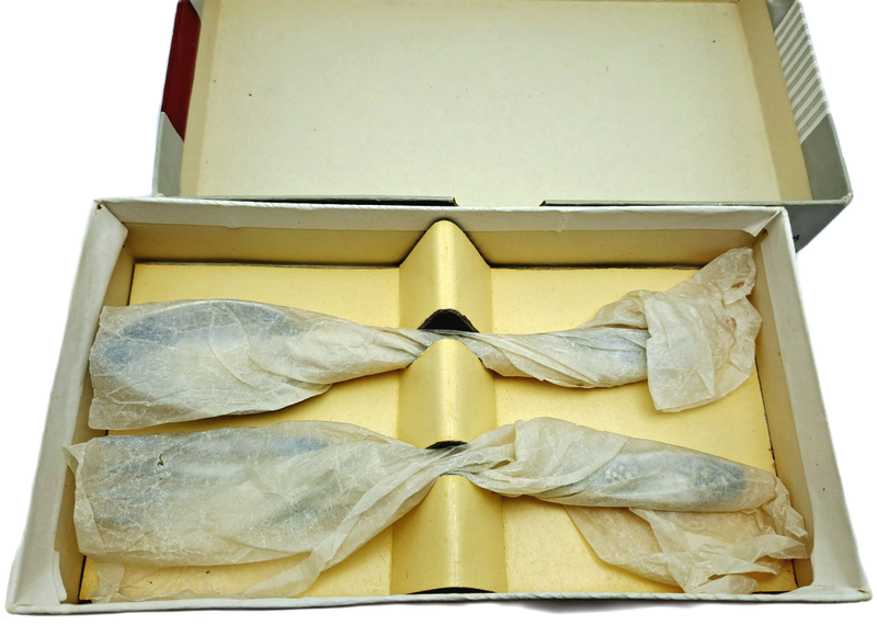 Vintage Reg.Design Priestley & Moore Sheffield England EPNS A1 Kiddies Cutlery Fork and spoon -boxed