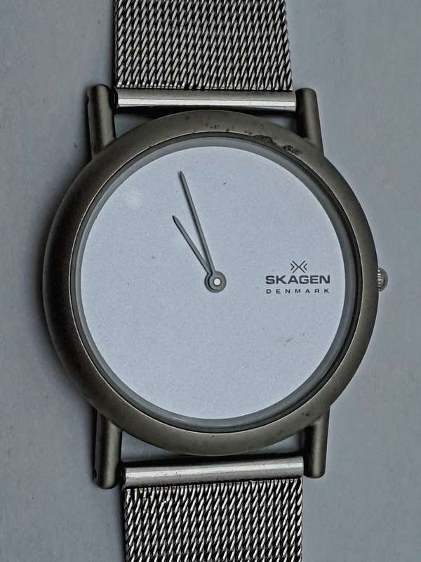 Pre-owned Ladies Skagen 4LSS Quartz watch - Made in Denmark-boxed-Working