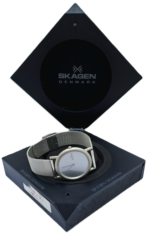 Pre-owned Ladies Skagen 4LSS Quartz watch - Made in Denmark-boxed-Working