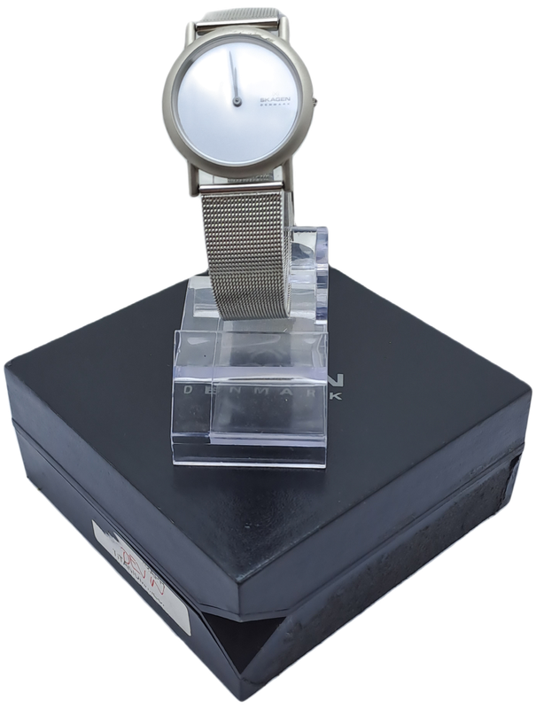 Pre-owned Ladies Skagen 4LSS Quartz watch - Made in Denmark-boxed-Working