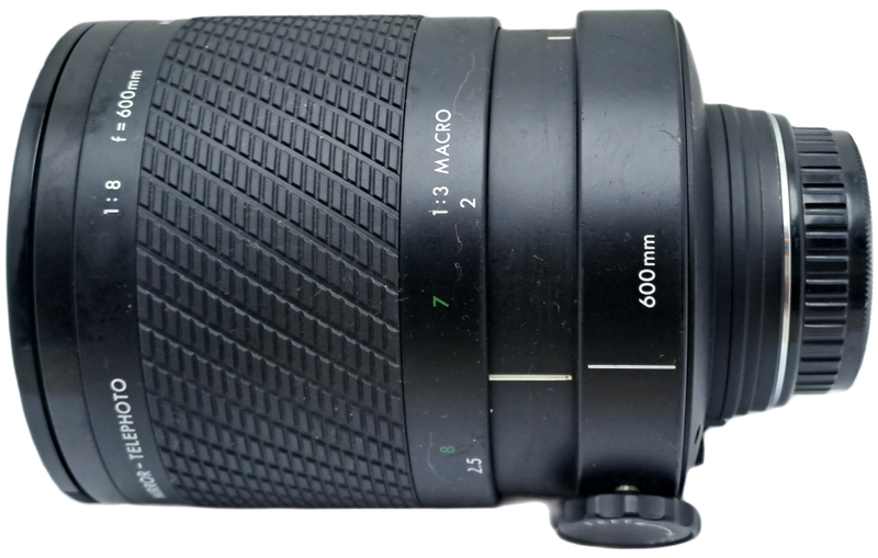 Pre-Owned Sigma 600mm 1:8 Mirror Telephoto Multi-Coated Lens for Pentax KF2 Mount. 1 drop in filter