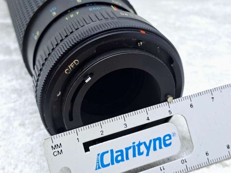 Vintage RMC Tokina 100-300mm 1:5.6 55mm 8130141 Lens with UV Filter-MOLD DAMAGE