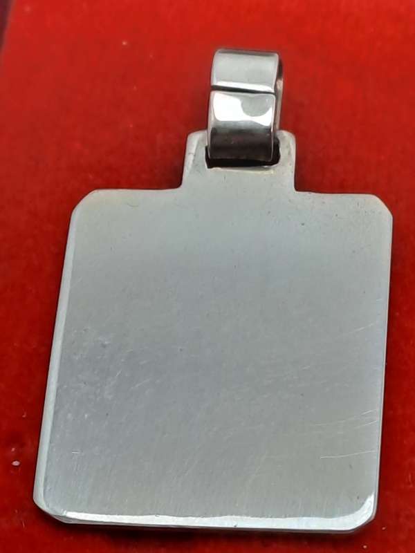 Vintage Sterling Silver Disc Pendant- Unused with No Engraving on It -4,59 Grams