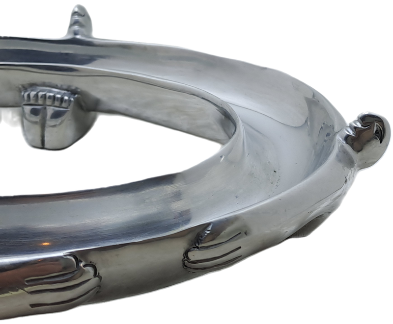 Pre-Owned Carol Boyes Pewter tray 29,5cm x20cm x5cm