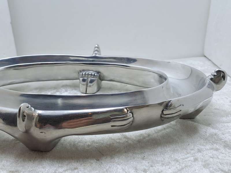 Pre-Owned Carol Boyes Pewter tray 29,5cm x20cm x5cm