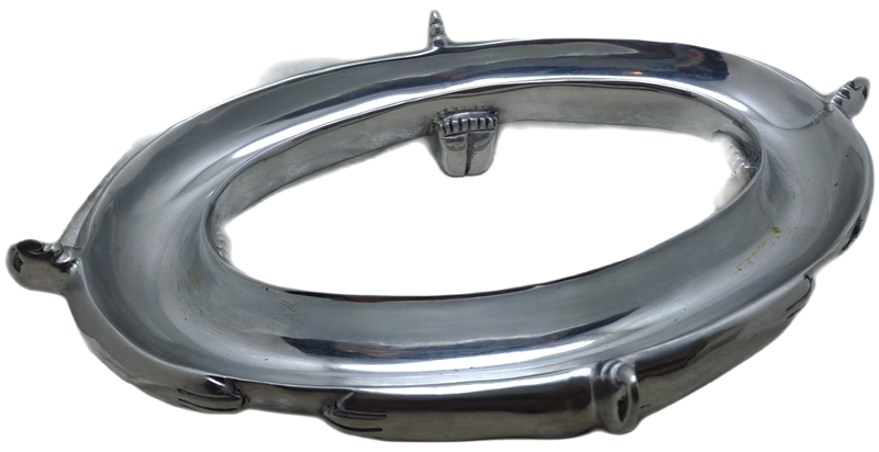 Pre-Owned Carol Boyes Pewter tray 29,5cm x20cm x5cm