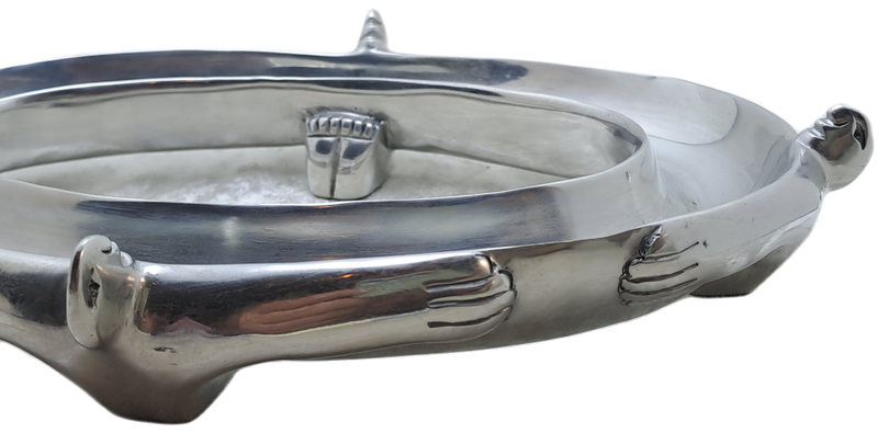 Pre-Owned Carol Boyes Pewter tray 29,5cm x20cm x5cm