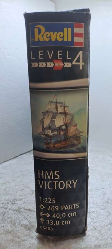 HMS Victory Royal Navy Model Ship by Revell Level 4-269 Parts-FULL KIT -  Scale 1:225- in Box
