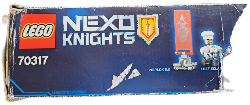 LEGO NEXO Knights No.70317 9-14 The Fortrex-Retired product-Box not in best shape.