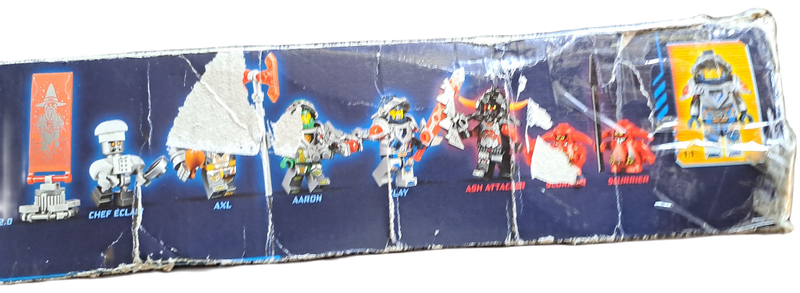 LEGO NEXO Knights No.70317 9-14 The Fortrex-Retired product-Box not in best shape.