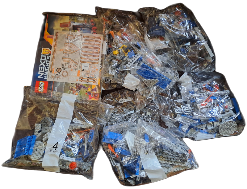 LEGO NEXO Knights No.70317 9-14 The Fortrex-Retired product-Box not in best shape.