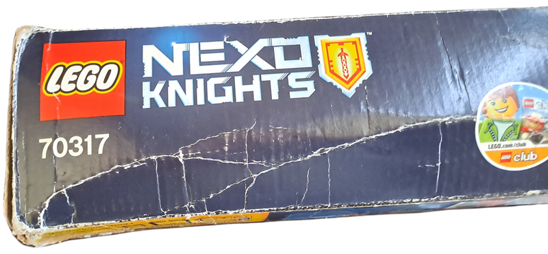 LEGO NEXO Knights No.70317 9-14 The Fortrex-Retired product-Box not in best shape.