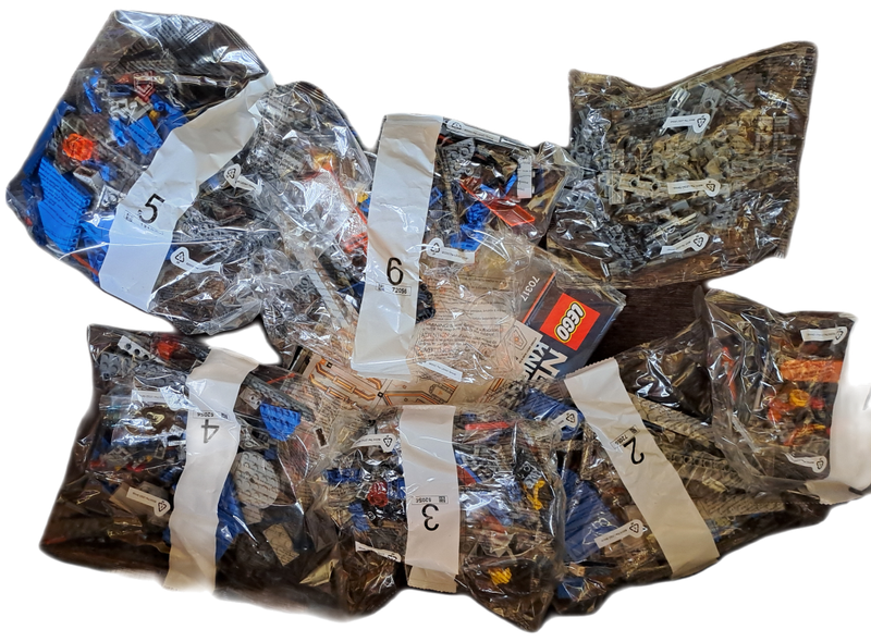 LEGO NEXO Knights No.70317 9-14 The Fortrex-Retired product-Box not in best shape.