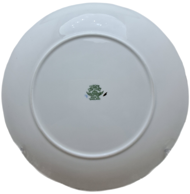 A Vintage TUSCAN Fine Bone China Fruit design Plate Made in England.