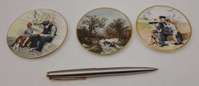 Collectable Vintage small Coalport Bone China Plates No 13,15 and 18