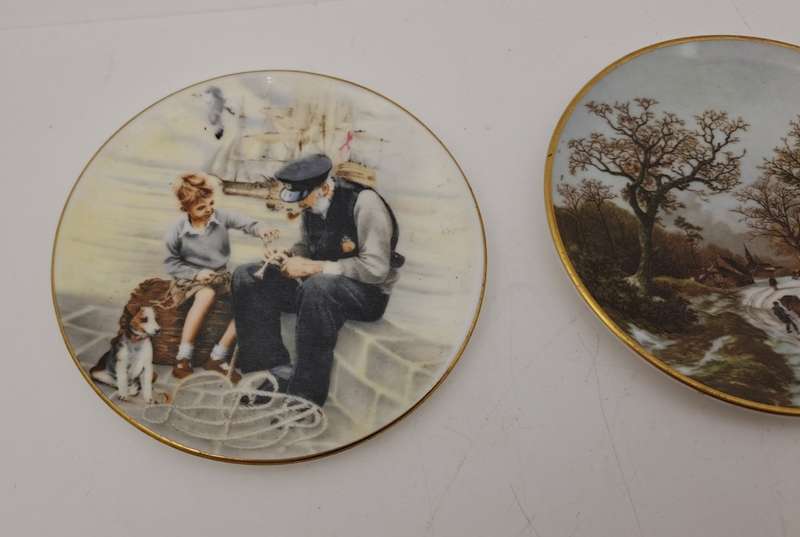 Collectable Vintage small Coalport Bone China Plates No 13,15 and 18