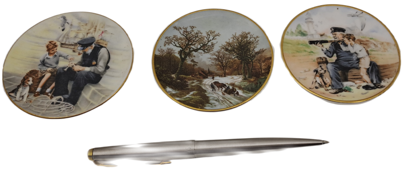Collectable Vintage small Coalport Bone China Plates No 13,15 and 18
