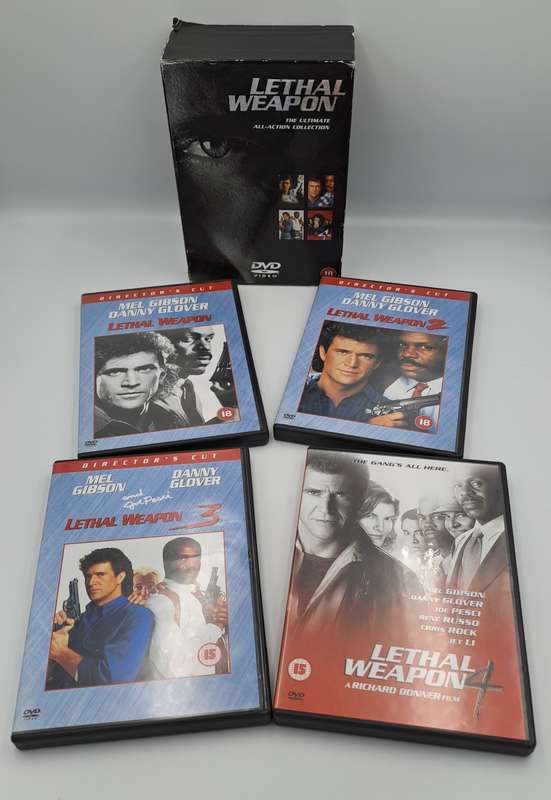 Lethal Weapon 4 DVD Box set -Lethal weapon No 1 -4