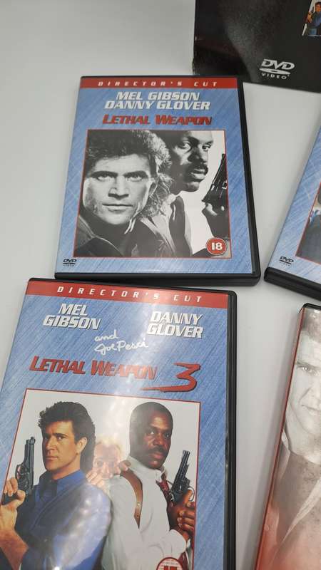 Lethal Weapon 4 DVD Box set -Lethal weapon No 1 -4