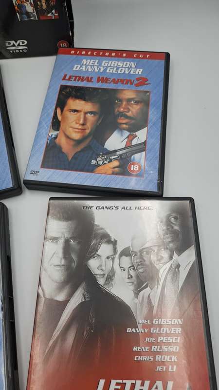 Lethal Weapon 4 DVD Box set -Lethal weapon No 1 -4