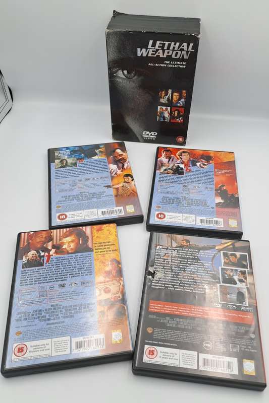 Lethal Weapon 4 DVD Box set -Lethal weapon No 1 -4