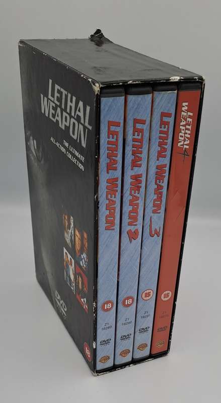 Lethal Weapon 4 DVD Box set -Lethal weapon No 1 -4