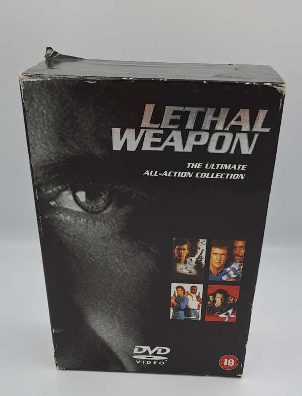 Lethal Weapon 4 DVD Box set -Lethal weapon No 1 -4