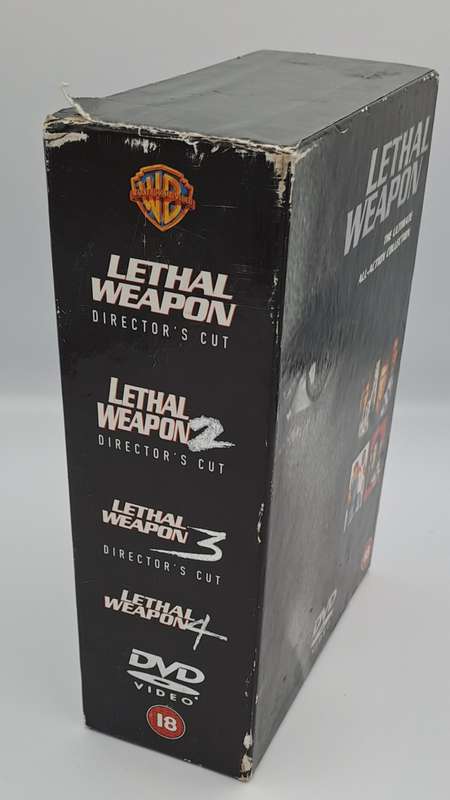 Lethal Weapon 4 DVD Box set -Lethal weapon No 1 -4