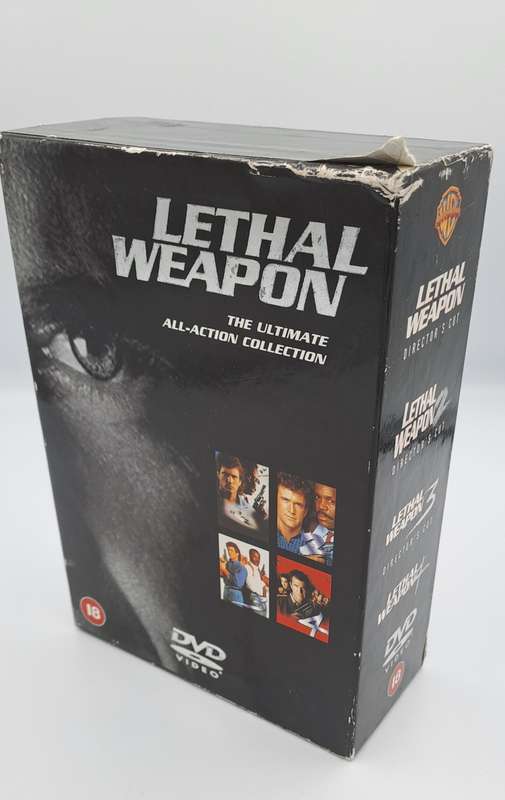 Lethal Weapon 4 DVD Box set -Lethal weapon No 1 -4