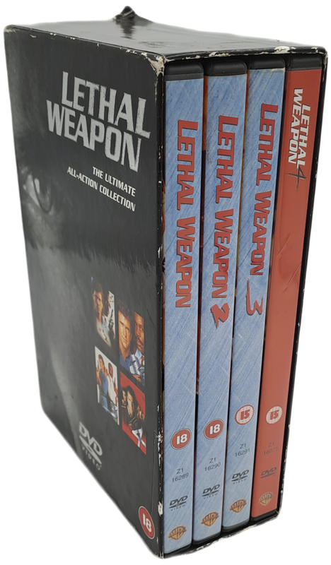 Lethal Weapon 4 DVD Box set -Lethal weapon No 1 -4