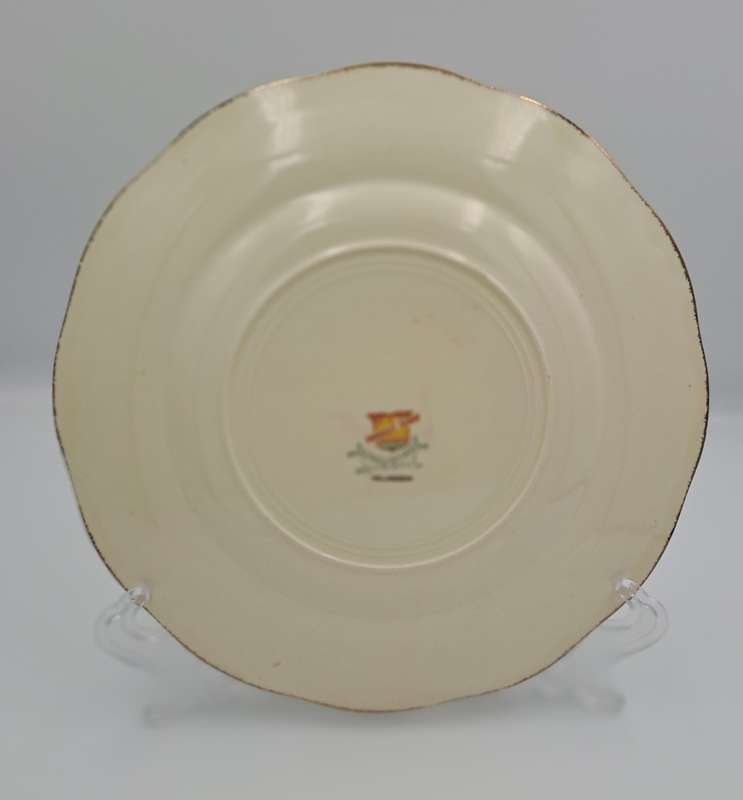 Vintage 1930`s Alfred Meakin Marquis Shape Marigold Dinner Plate Millingdon 23cm