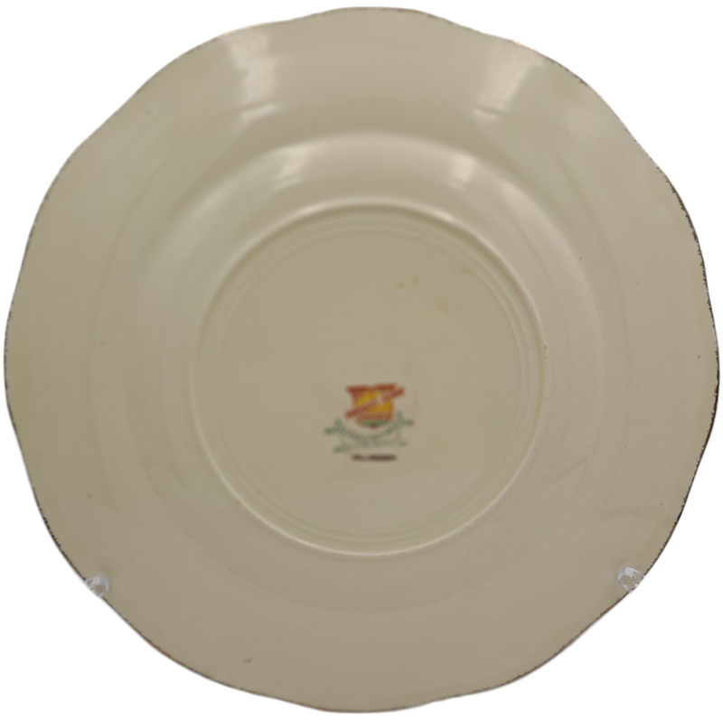 Vintage 1930`s Alfred Meakin Marquis Shape Marigold Dinner Plate Millingdon 23cm