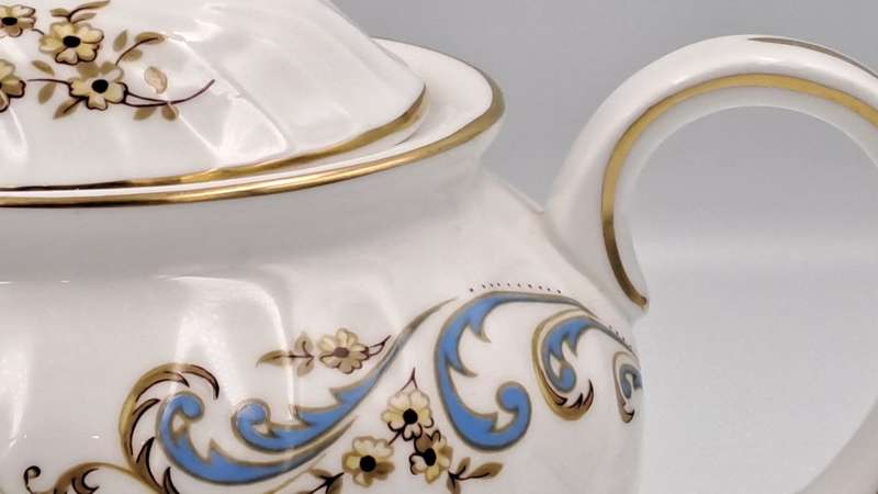 Vintage Royal Grafton MARLBOROUGH  small Tea Pot -Fine Bone China