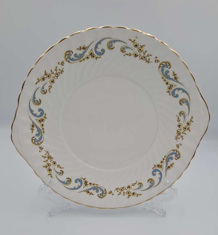 Vintage Royal Grafton MARLBOROUGH Pattern Cake Plate -Fine Bone China
