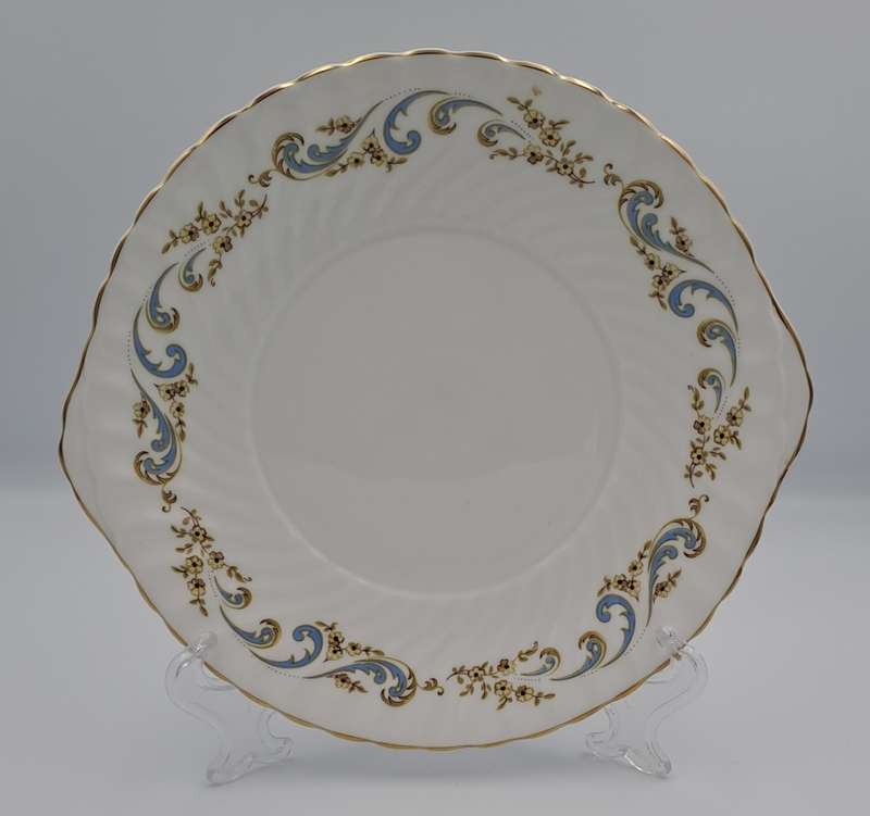 Vintage Royal Grafton MARLBOROUGH Pattern Cake Plate -Fine Bone China