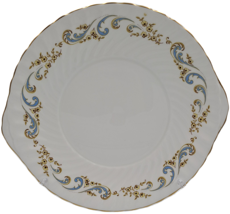 Vintage Royal Grafton MARLBOROUGH Pattern Cake Plate -Fine Bone China