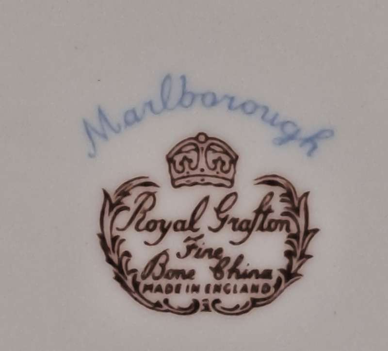 Replacement Vintage Royal Grafton MARLBOROUGH Tea Cake Plate -Fine Bone China (2 Available)