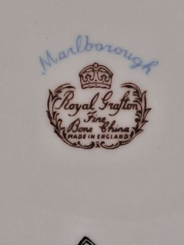 Replacement Vintage Royal Grafton MARLBOROUGH TRIO Smooth Pattern -Fine Bone China (2 Available)