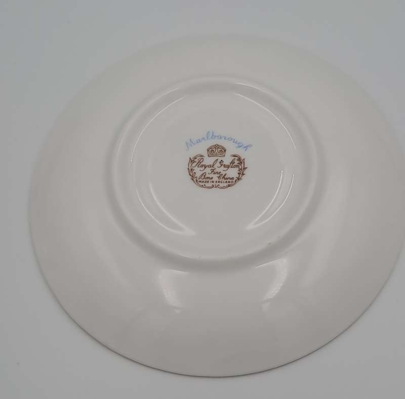 Replacement Vintage Royal Grafton MARLBOROUGH Saucer Smooth Pattern -Fine Bone China