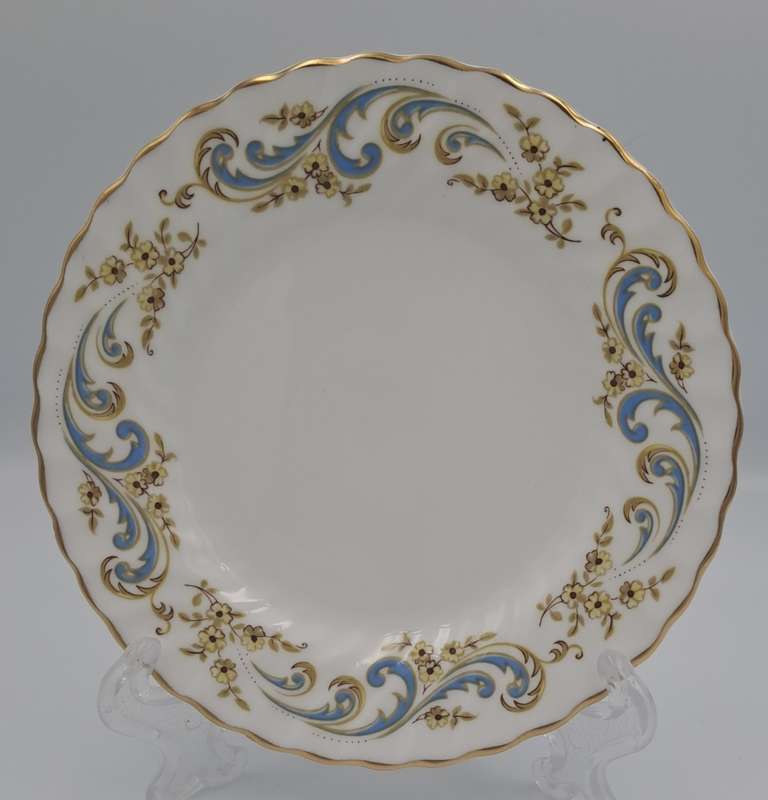 Replacement Vintage Royal Grafton MARLBOROUGH Cake plate Smooth Pattern -Fine China (2 Available)