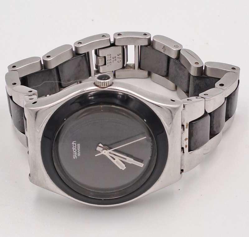 Pre-Owned AG 2010 Swiss Made SWATCH  IRONY Quartz watch -Working